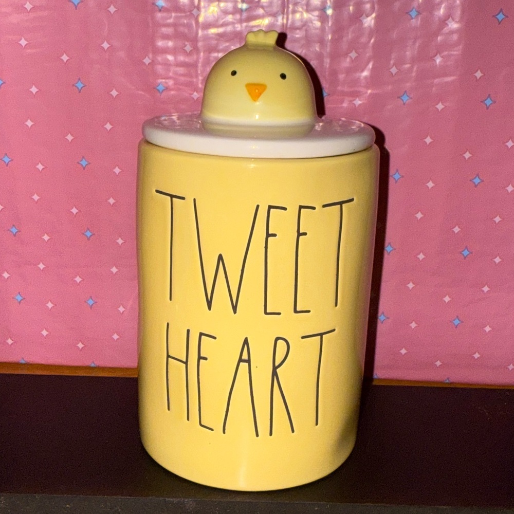 Rae Dunn TWEET HEART Candle with Lid